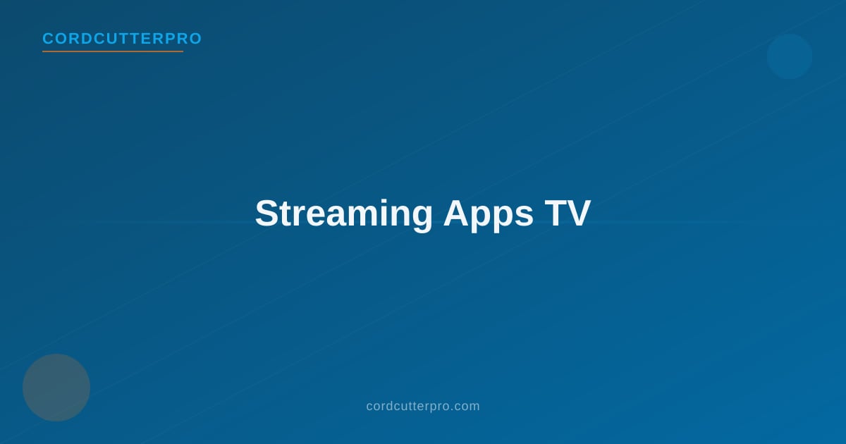 Smart TV home screen with Netflix, Disney+, YouTube, and streaming apps